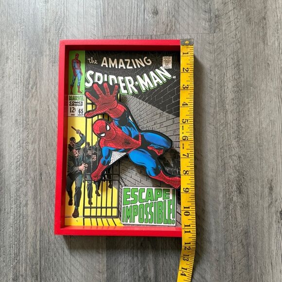 Marvel Spider-Man Home Decor Wall Hanging Art 3D Box - Picture 5 of 5